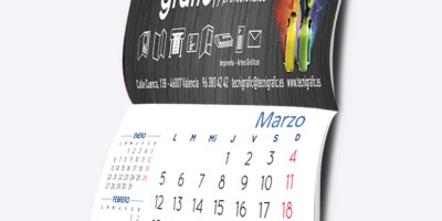 Tecnigrafic. Calendarios 2014