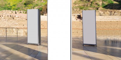 Tecnigrafic. Expositor Roll barato